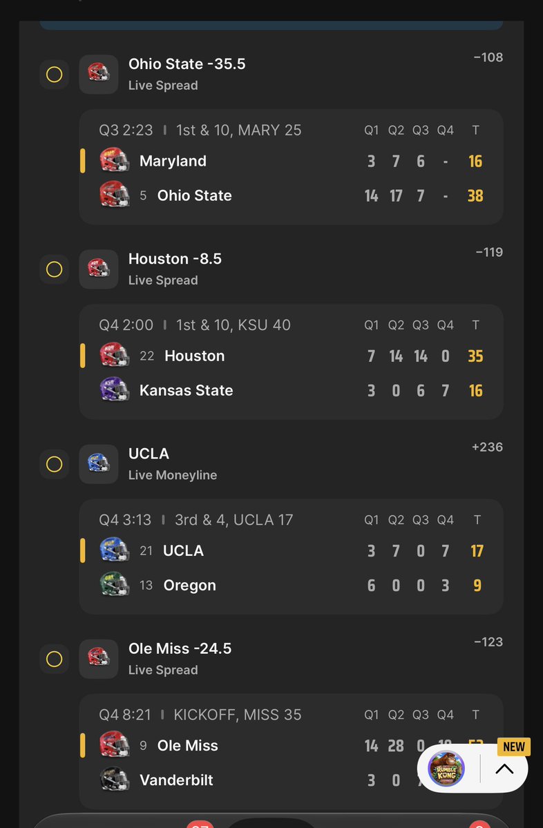 VIP_PARLAYS's tweet photo. @kingcap702 SMH FAKK @OhioStateFB Now Oregon on last drive fakk https://t.co/NDMws4MqaJ