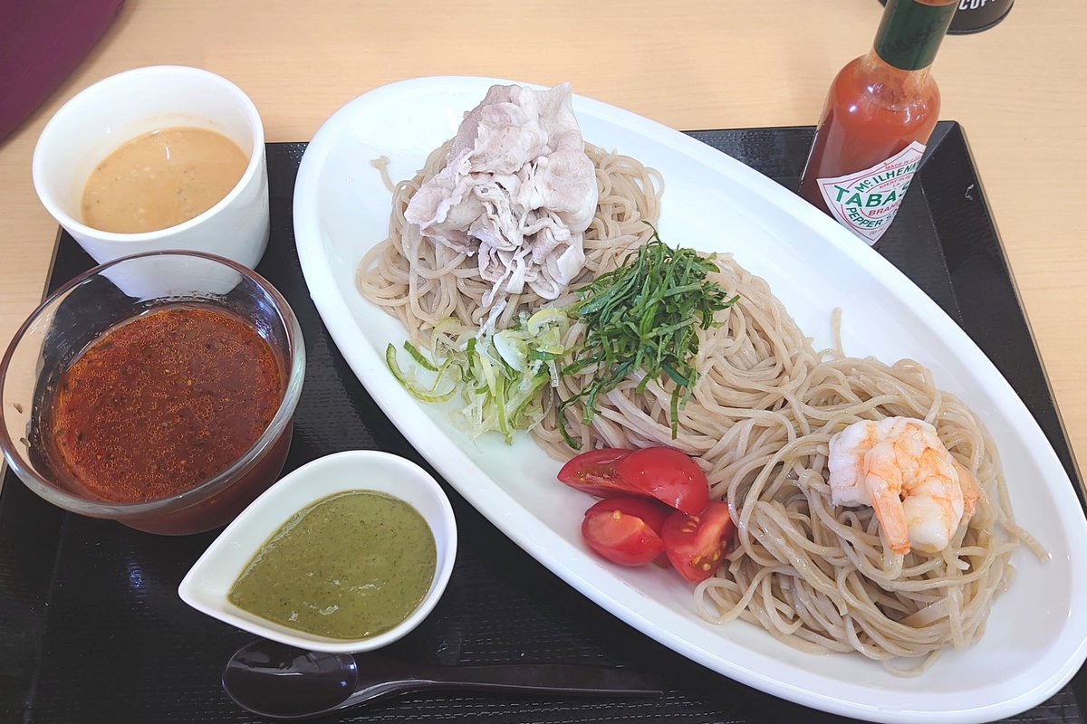 macki79's tweet photo. また食べられた、３色蕎麦 ✕２✨️https://t.co/XIv4HMw6z6
メキシカンタコス
２年前から食べてみたかった駅そば(きのこ·たまご) https://t.co/SOhCNFHWjA