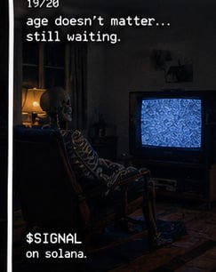 Solanasignal_'s tweet photo. pov: Grandpa died waiting. i have hope it's gonna come. https://t.co/tA8sjLXHwd