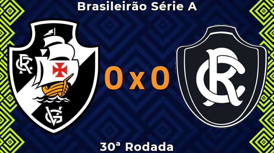 maycom1981's tweet photo. FIM DE JOGO!

Vasco 0 x 0 Remo

#VASxREM #Brasileirão2026 https://t.co/cn9x6tDUop