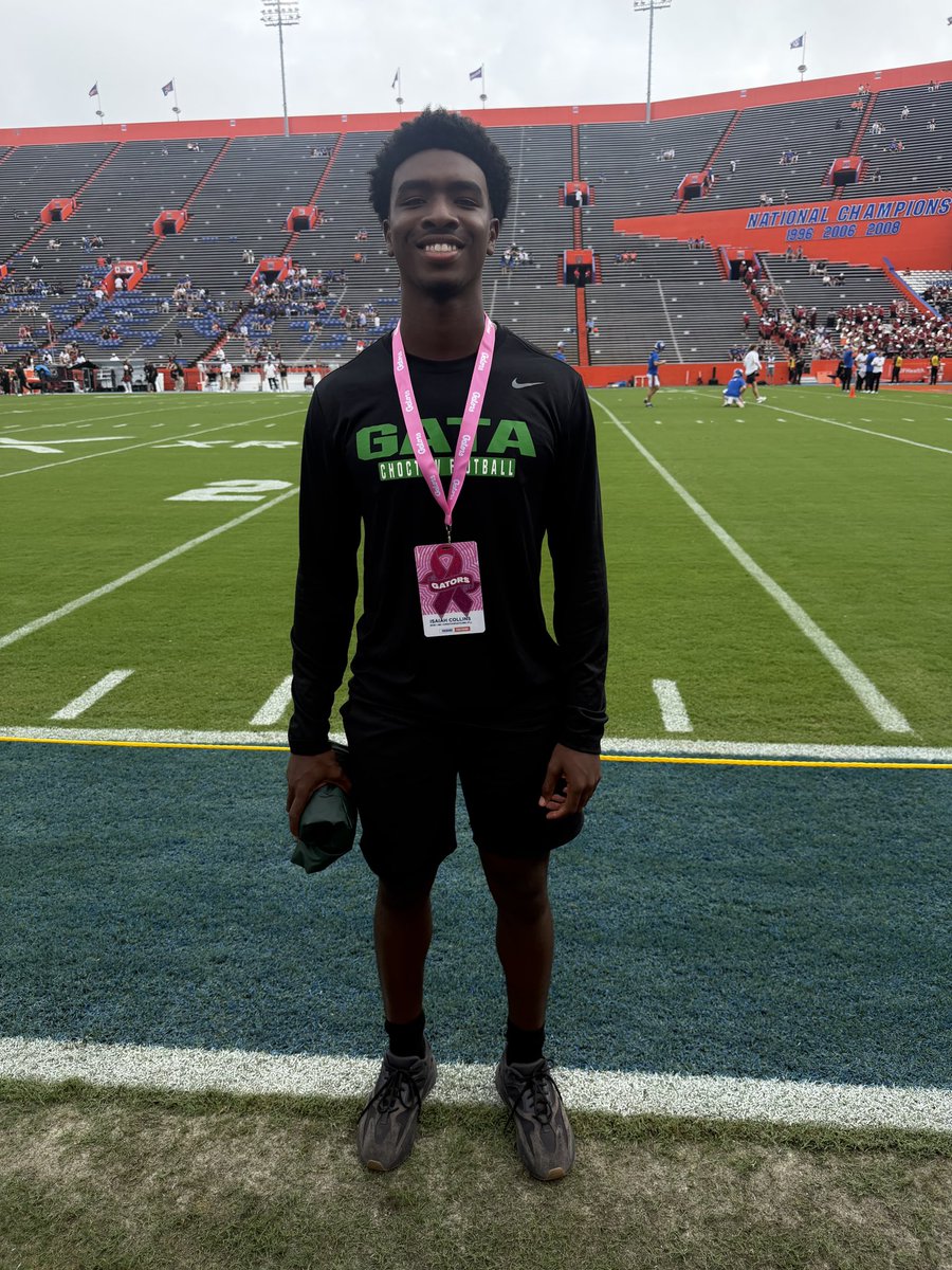 qbzay1's tweet photo. Had a great time In Gainsville!! @BigGreenIndian @Beasley__F @kevindorf5 @CoachPcheck @CoachWill850 @Coach_Brech @CoachCraddock @247recruiting @ChadSimmons_ https://t.co/YsJYtRZDUP