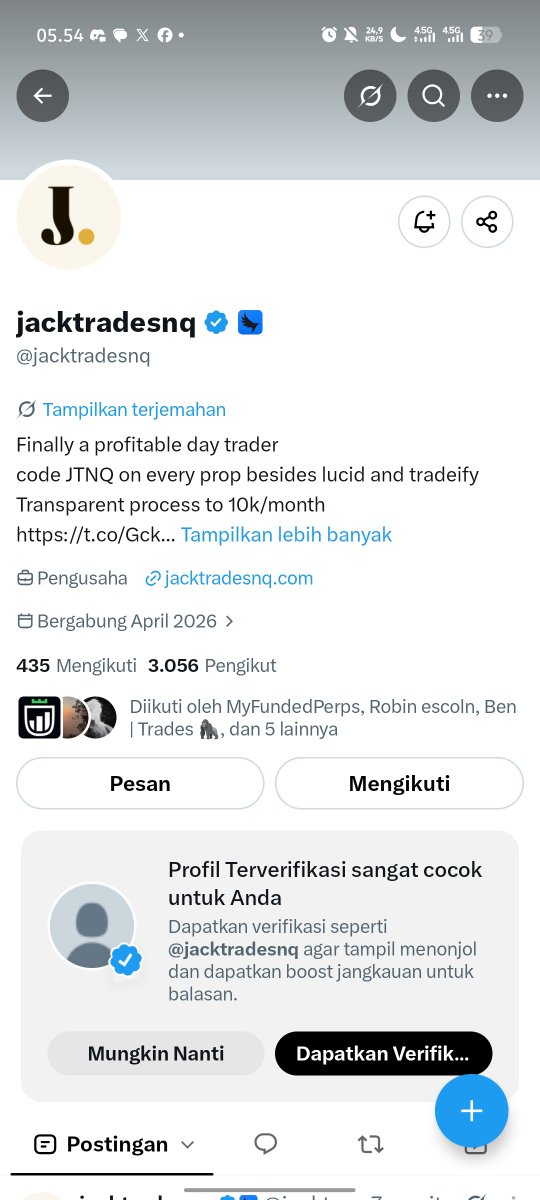 Catfish1114169's tweet photo. @jacktradesnq @TradersLaunch Code JTNQ https://t.co/aFKOft6wCt