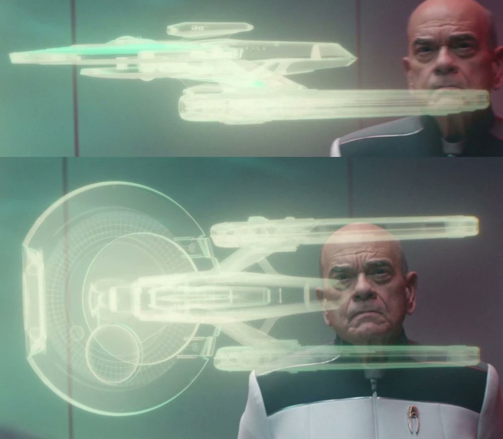 Starfleet_21_61's tweet photo. USS Miyazaki

The USS Miyazaki (NCC-316608) was a 31st century Federation Constitution-class starship operated by Starfleet under the command of Captain Chi from 3067 to 3069, when mechanical failures of the ship's prototype singularity drive killed the entire crew.

#StarTrek https://t.co/CgJgSm2aCl