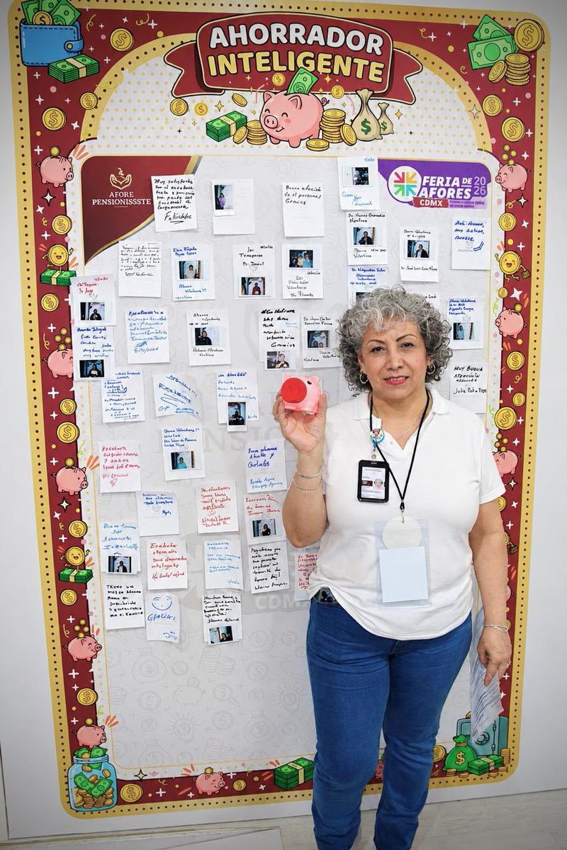 PENSIONISSSTE_'s tweet photo. 🎉 ¡La Feria de Afores 2026 sigue con todo en Iztacalco! 🙌

💰 ¿Sabes cuánto llevas ahorrado para tu retiro? ¿Conoces los beneficios de tu Afore? ¿Te gustaría descubrir cómo participar para ganar hasta ¡1 MILLÓN DE PESOS! 🤑

🔥 ¡Este es el momento de informarte, actualizar tus datos y tomar mejores decisiones para tu retiro!

❤️ En AFORE PENSIONISSSTE estamos listos para orientarte, resolver tus dudas y ayudarte con los trámites de tu Cuenta Individual.

📍 Explanada de la Alcaldía Iztacalco
📅 Del 8 al 12 de octubre
⏰ De 9:00 a 18:00 h
🎟️ ¡Entrada gratuita y abierta a todo el público!

🚀 ¡No te quedes con las dudas! Ven, conoce tus opciones y descubre por qué en AFORE PENSIONISSSTE ¡te hacemos ganar!

#FeriaDeAfores2026 #AFOREPENSIONISSSTE #Iztacalco #AhorroParaElRetiro #InfórmateActualizaYGana