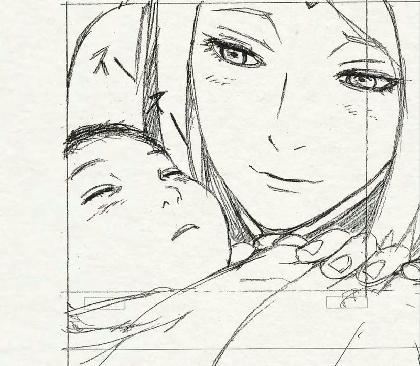 rinnegaara's tweet photo. Kushina and Sakura with their babies https://t.co/BYHfVBUh8D