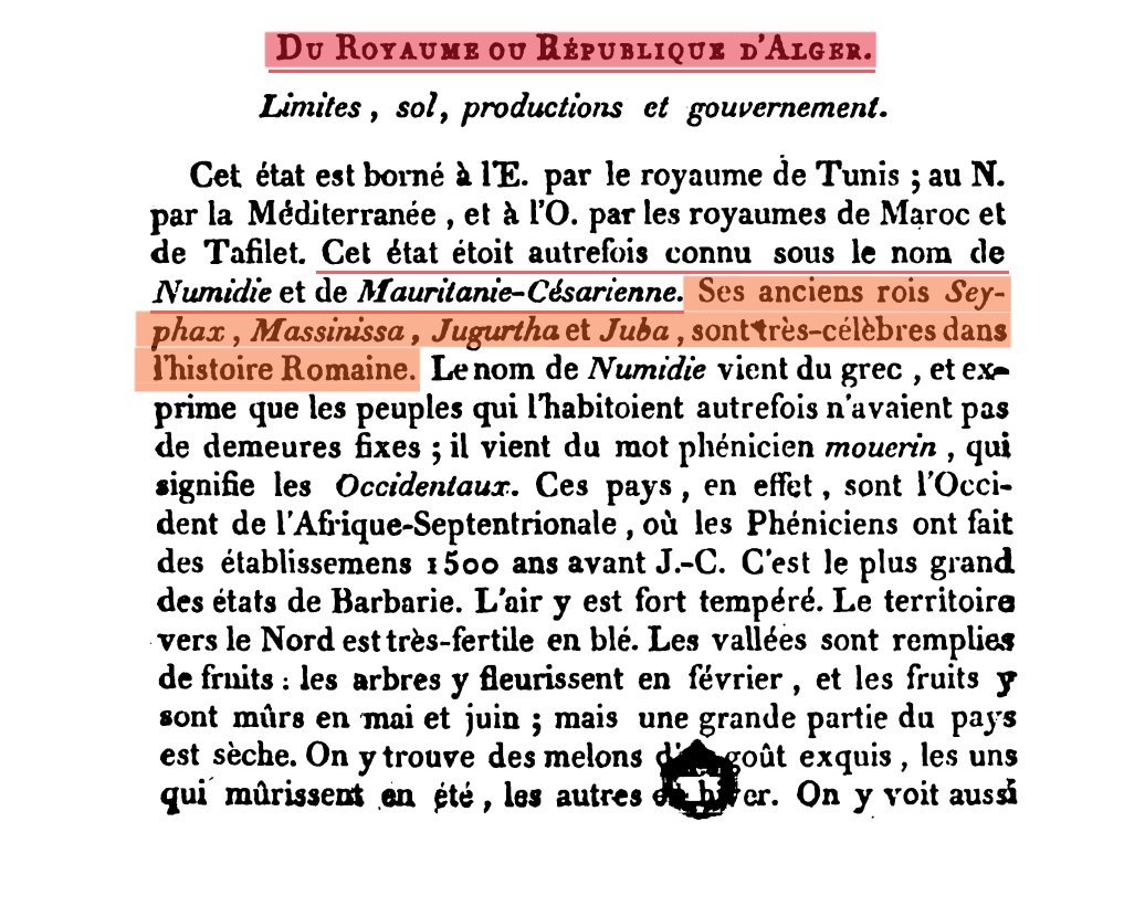 Vanklaus1001's tweet photo. @SeptimiusPrime "Siphax n'a jamais entendu parler d'Algérie"

dit wallah😮?
et je te le répète les états d'aujourd'hui existent parce que les peuples existait c'est plutôt logique et simple a comprendre.
nier l'histoire c'est nier les peuples et vice versa. https://t.co/5ptOtisRd5