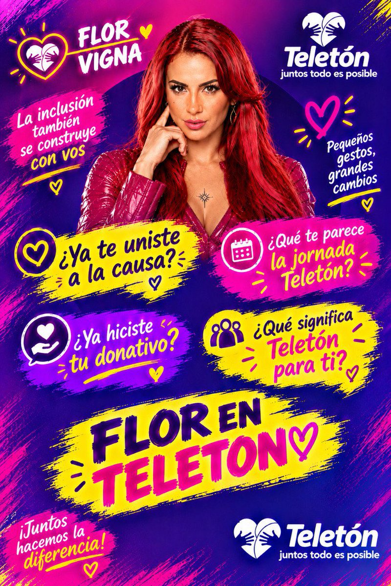 FLFO98's tweet photo. 💛💜 INICIAMOS DINÁMICA💜💛

Hoy mostremos nuestro apoyo a esta hermosa causa que nuestra Flor estará conociendo por primera vez! No olviden aportar en los medios oficiales!

FLOR EN TELETON https://t.co/qjzF8qP9sn