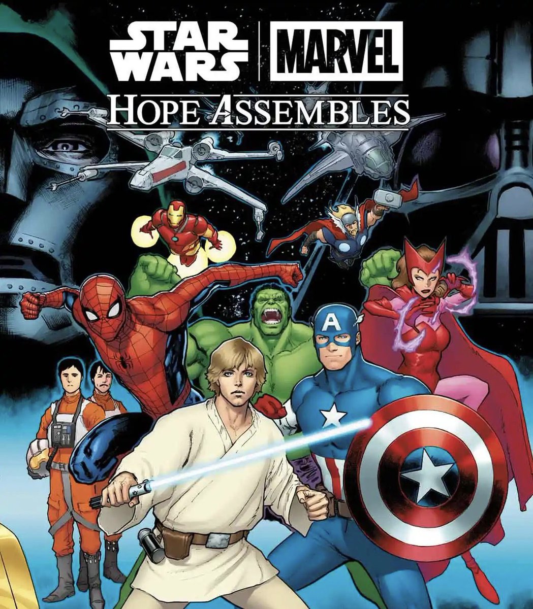 cosmic_marvel's tweet photo. The ‘STAR WARS’ and ‘MARVEL’ crossover series will be canon to the main Marvel Comics universe. https://t.co/eqTe25Htu3
