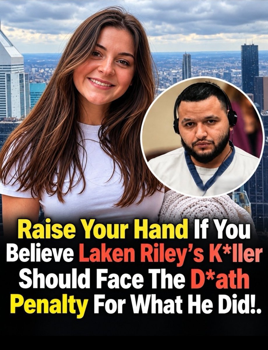 Tp_supporter's tweet photo. Raise your hand if Laken Riley’s killer should get the death penalty. https://t.co/WaVVDLgu1X