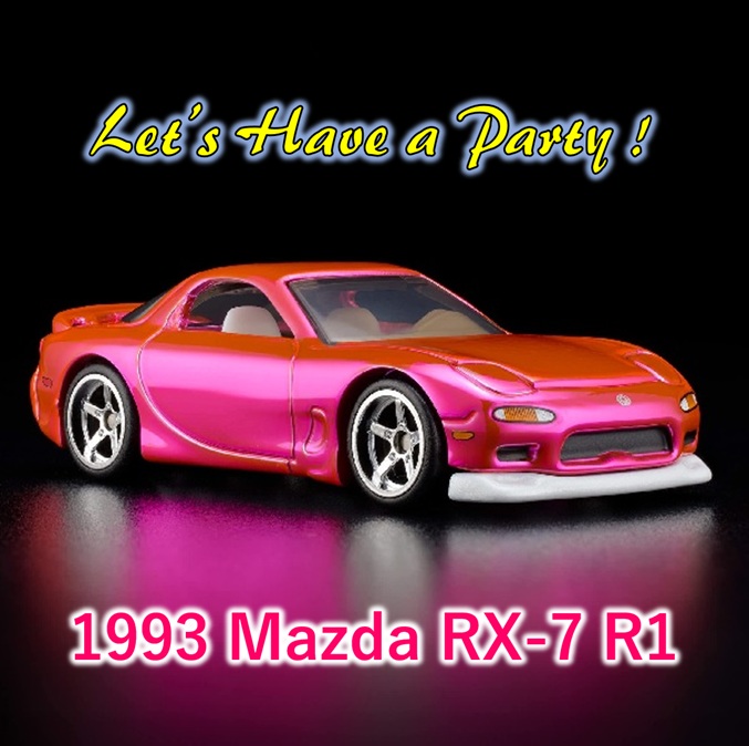 ZeshinVoice's tweet photo. RLCから『1993 Mazda RX-7 R1』がパーティーカー仕様でリリース！あ～コンベンション行ってみたい！ #ホットウィール #Hot Wheels
https://t.co/67cmrVZ2q9 #Amebaブログ #アメブロ https://t.co/NDkIkEwCa6