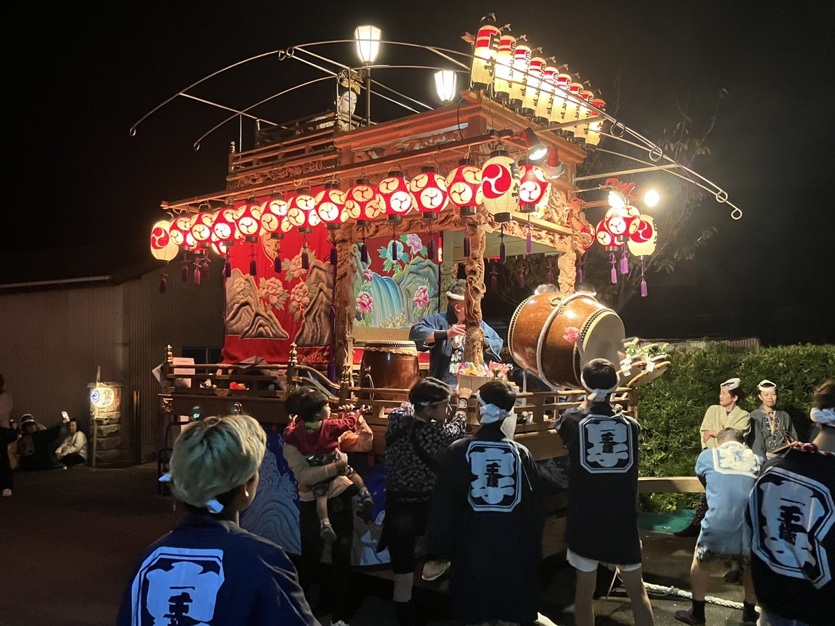 matsuri8512's tweet photo. 2026/10/10
白子地区祭礼 宵祭 https://t.co/7iCoIwKKJx