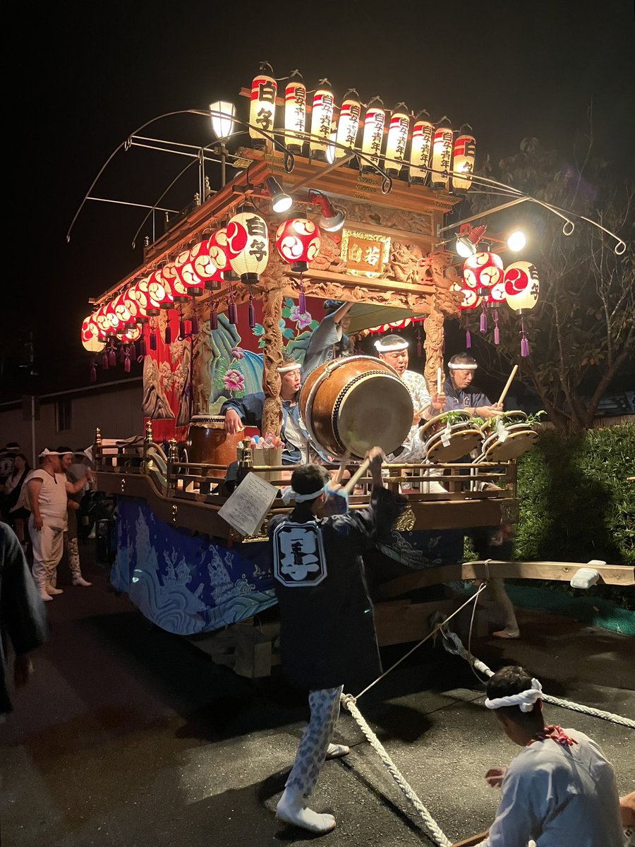 matsuri8512's tweet photo. 2026/10/10
白子地区祭礼 宵祭 https://t.co/7iCoIwKKJx