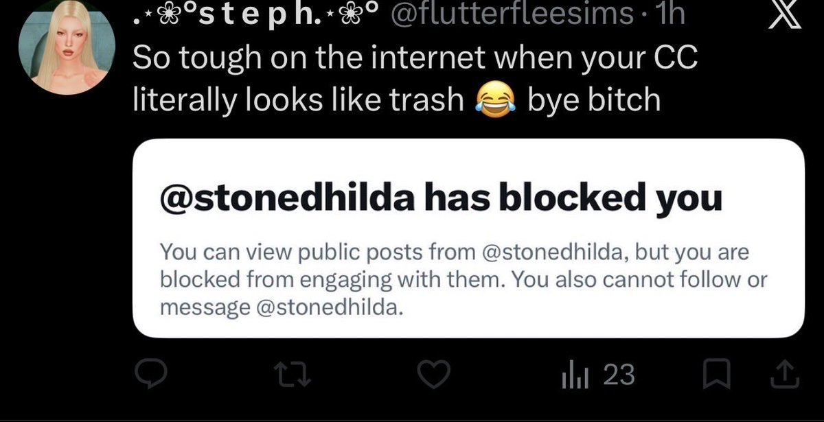 tiredfroggiesim's tweet photo. hating on small, free cc creator’s hard work is not hot. anyways, I love @stonedhilda’s cc, y’all can find Selah wearing the crying in the club set weekly ! 🙂‍↕️ https://t.co/cwkZl0kAjI