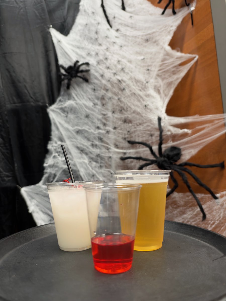 KickapooHarrah's tweet photo. WE WANT TO KNOW!⬇️👀
Check out what we've got brewing and comment on which YOU would rather have! 👻🧟🧛 
👻Tipsy Ghost
🧟Zombie 
🧛Vampire Kiss Shot https://t.co/wmNUmO7MQv