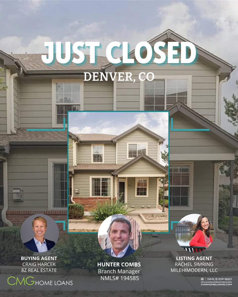 CombsLoans's tweet photo. There’s nothing quite like closing day! 🏠✨ Congratulations to our happy homeowners on turning their homeownership goals into reality. Here’s to new beginnings and many great memories ahead!

#CMGHomeLoans #HunterCombsLoans #happyhomeowner https://t.co/IJxqrXRJiU