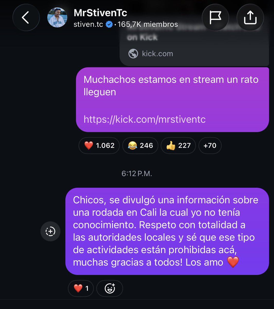 MrStivenTc1616's tweet photo. Información https://t.co/tHImipVqq0
