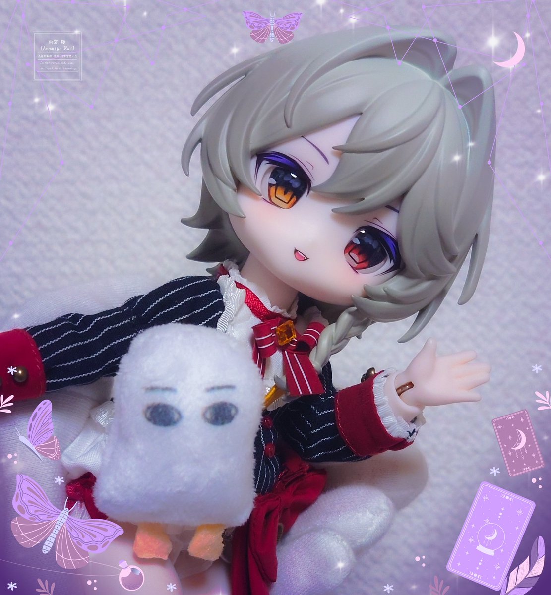 amamiya_rui0217's tweet photo. #おはドル 
イリア
『おや？夢の世界で迷子になったのかな？心配しないで！僕は案内人さ！一緒に出口まで連れて行ってあげるよ』

❀COME4FREE #ボニーバニー6 兎の夢箱 https://t.co/K9HvXsVyJR