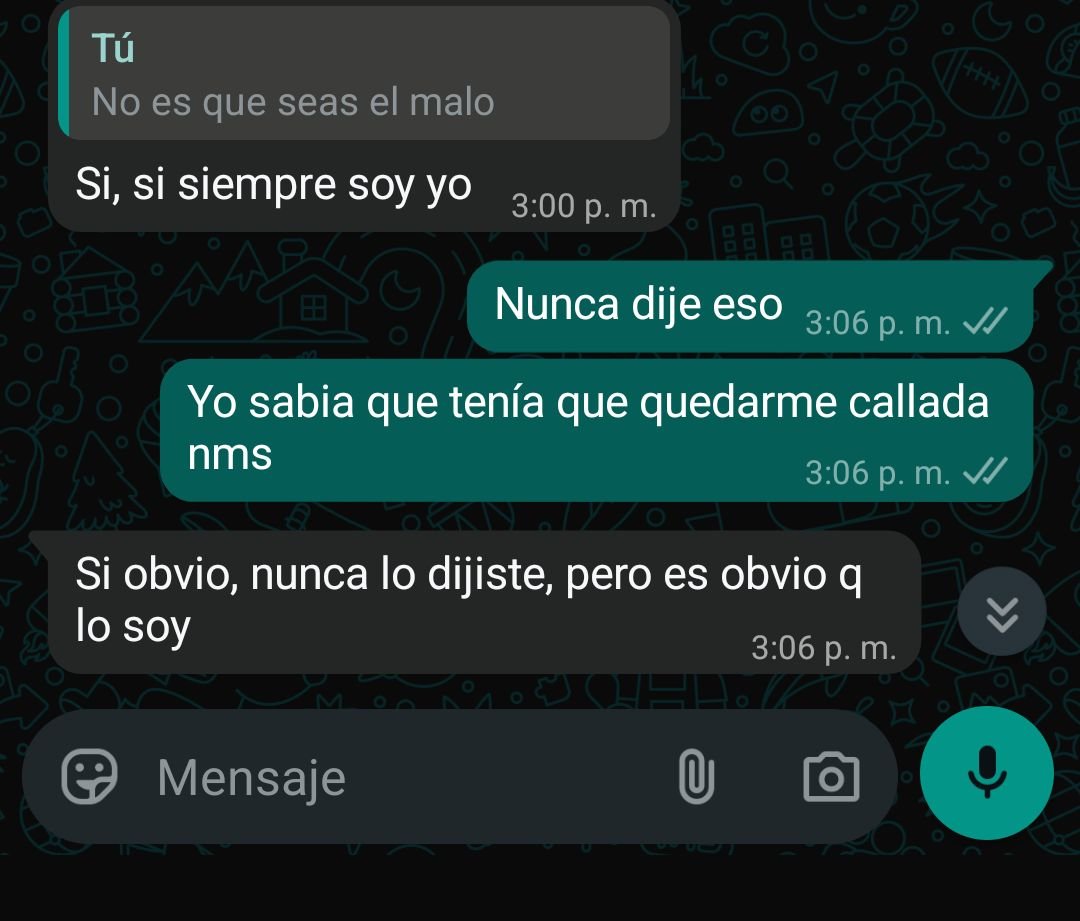 rip_nahuuu's tweet photo. Que paja estar con alguien así 🫠 https://t.co/F8CTJMdl1z