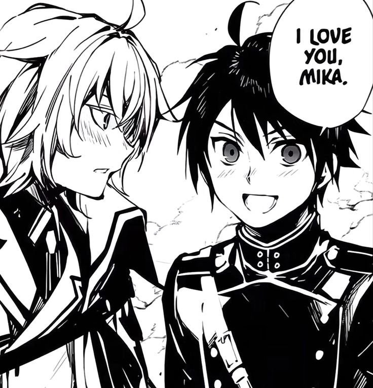 yuuichiromika's tweet photo. what "i have you, mika" actually meant for yuu💘 https://t.co/qQbC2J3fOw