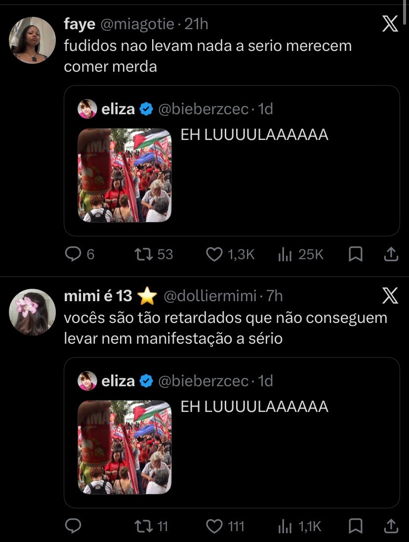 aerifetish's tweet photo. gente vcs tem merda na cabeça ao invés de reclamar que o outro lado ta levando ARMA pra manifestação reclamam pq alguém bebeu uma cervejinha plmds https://t.co/hWwlJKUtm6