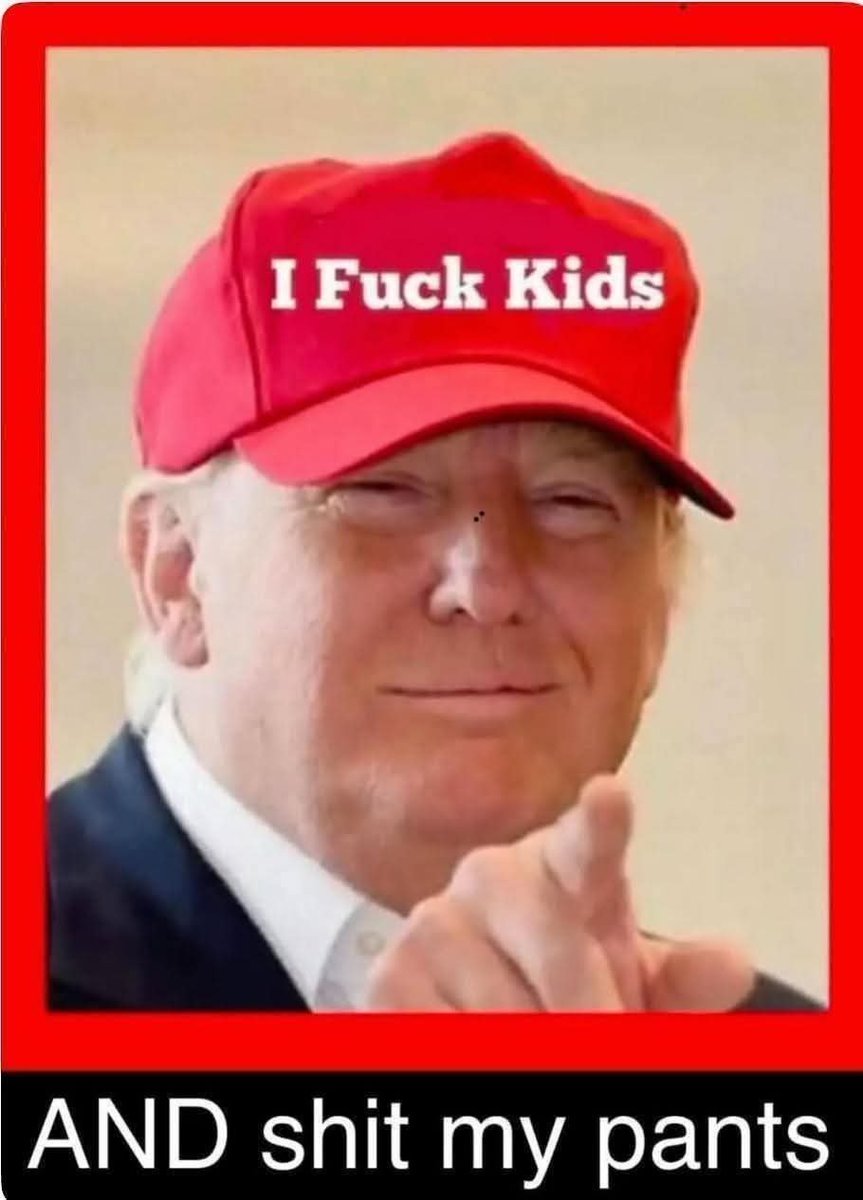 Bondpool69's tweet photo. @WorldExotic21 No thanks but Trump fucked Kids https://t.co/KEImZzyNcZ