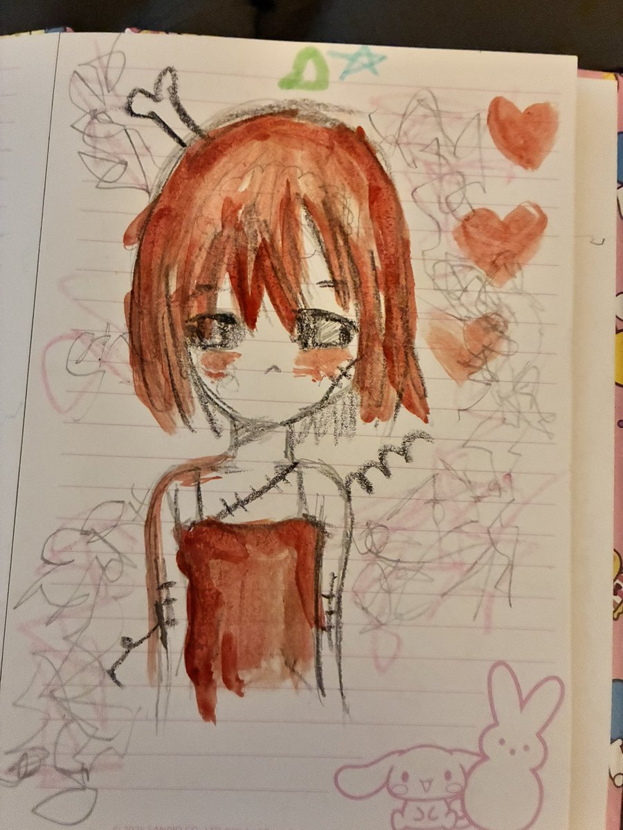 chiikawash's tweet photo. Idk I found a container with my blood so I used it https://t.co/FgdFYPdi19