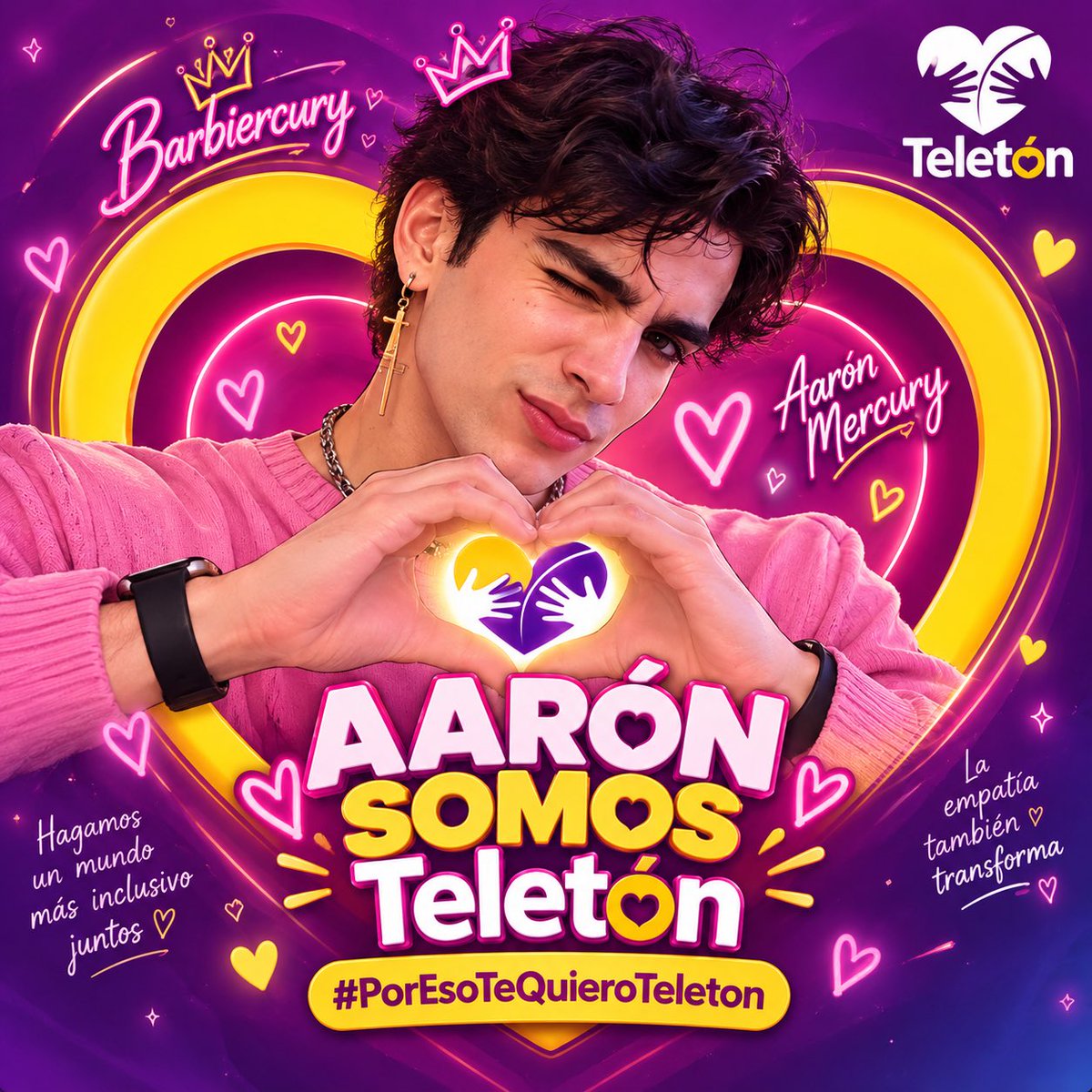 barbiercuryteam's tweet photo. Que se vea que ya llegaron las mercurials al @TeletonMexico 

AARON SOMOS TELETON

#PorEsoTeQuieroTeleton https://t.co/BHSVtkiDsO