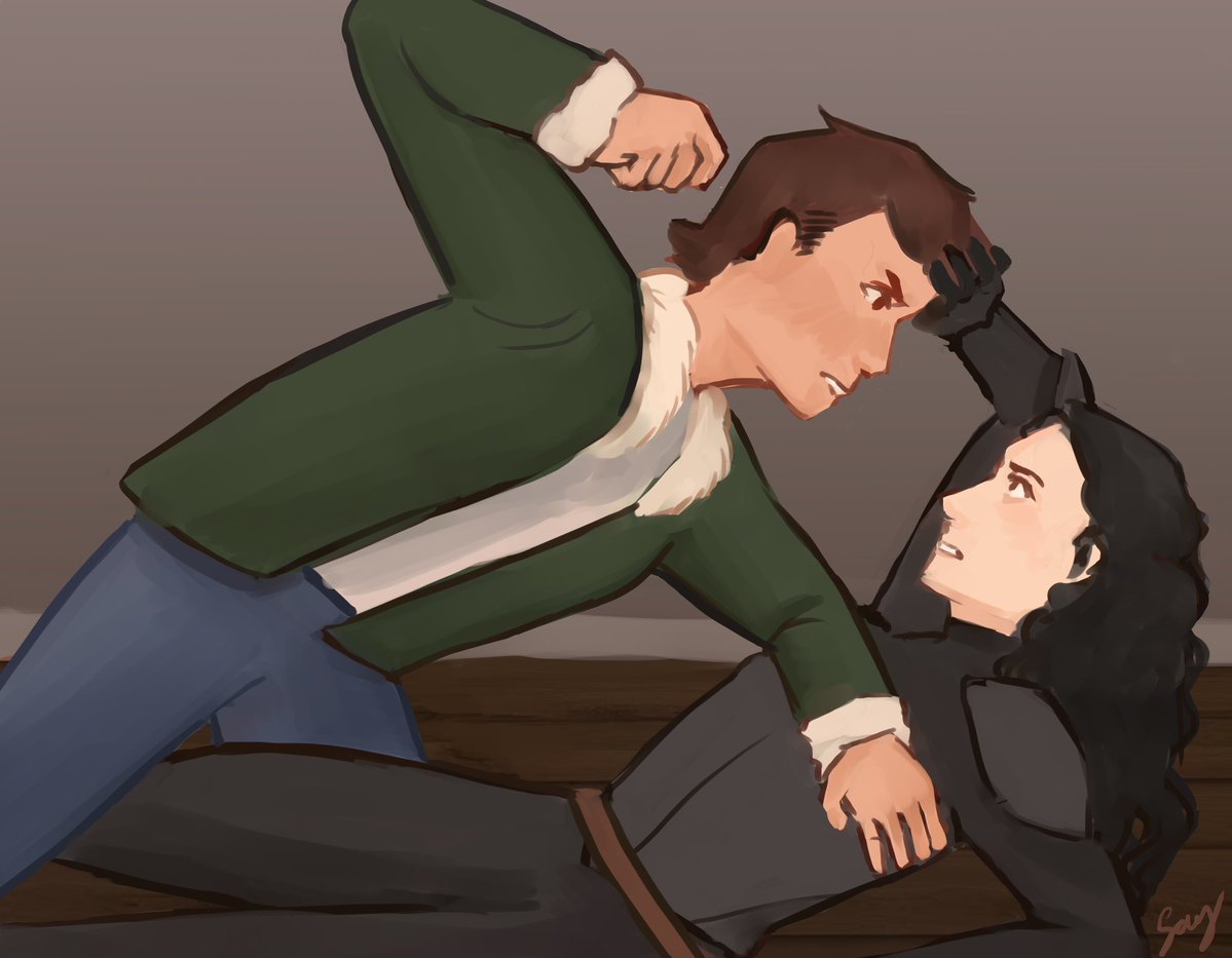 artistic_samy's tweet photo. Taylor and Rachel for day 9 of badtober, ‘Brawl’
.
#parahumans #worm https://t.co/sQgdNEshxq
