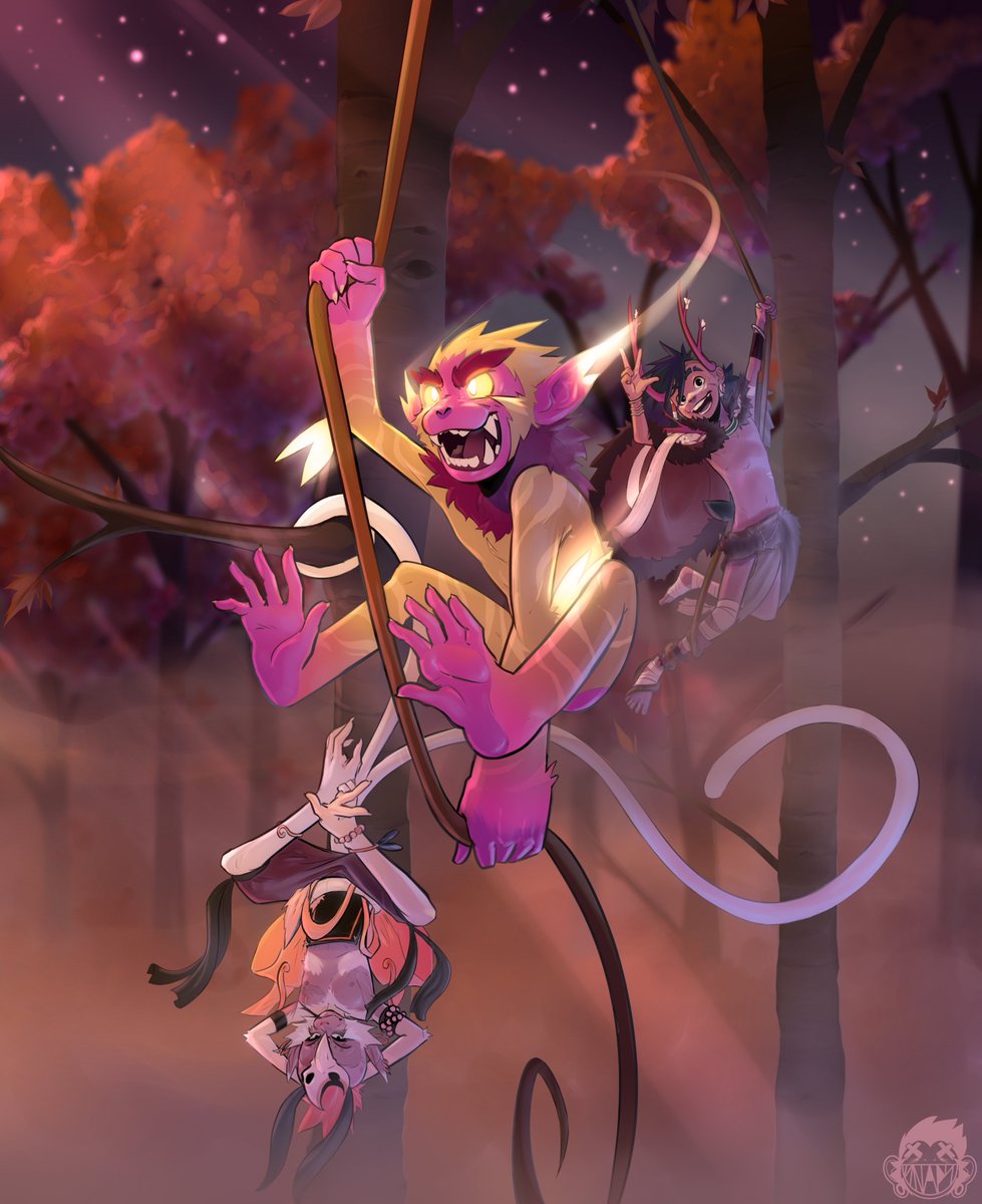 Uhhh_SNAPS's tweet photo. NEW MONTH NEW TOKEN! 3 little primates for 3/3 green ape. pongify your friends when you sign up for the p-site or ko-fi 🙊 https://t.co/KRh21jqScW