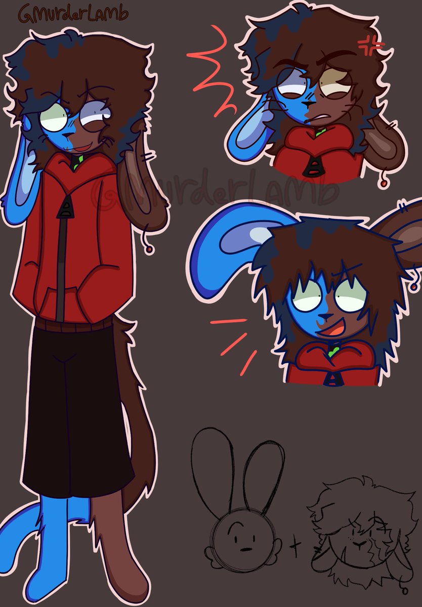 MurderLamb's tweet photo. #ToonTurfTober2026 #toonturftwt #toonturf 
New hybrid you say, well feast you’re Toby and Riggy fused together (NOT A SHIP) 
A runkey and goat mix, idk what you would call it but yeah 👍 https://t.co/9Z3Kuqlst5