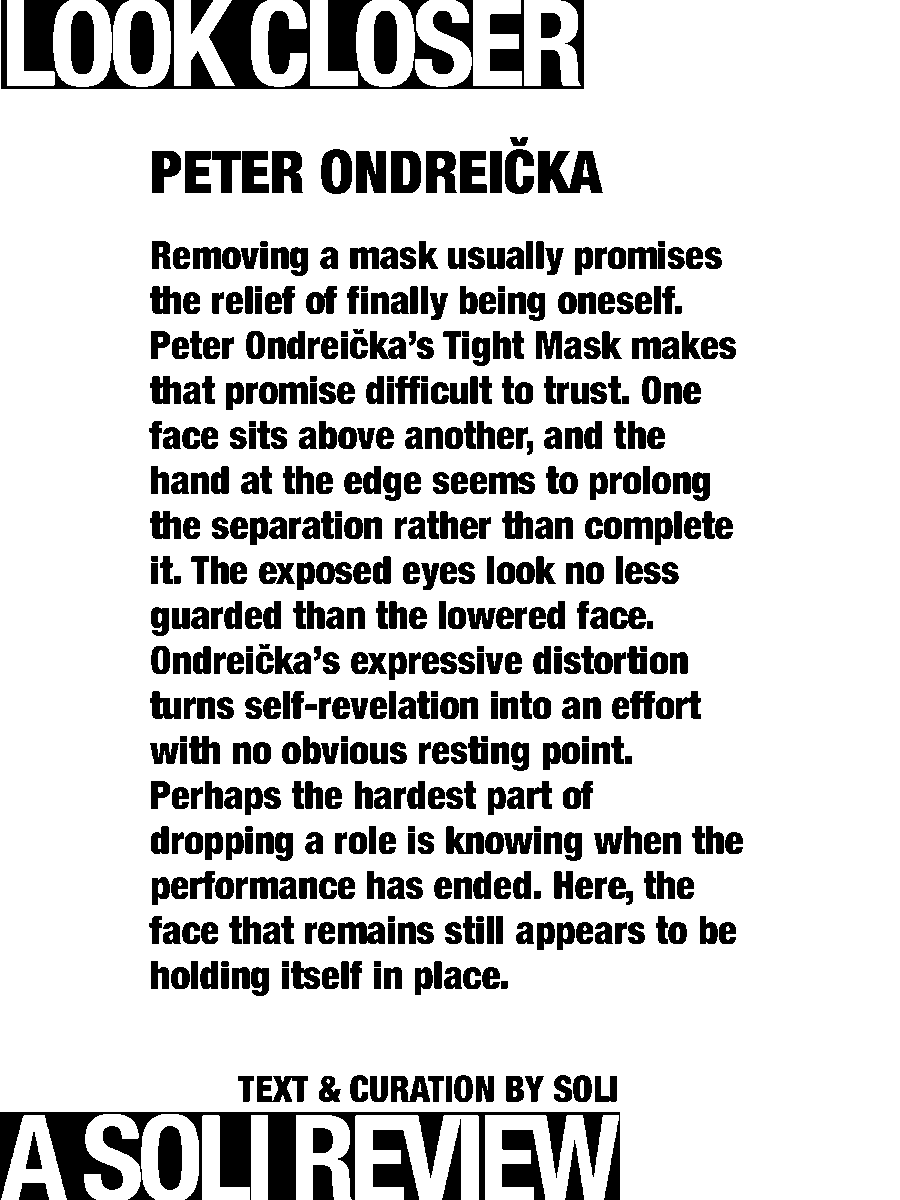 solisolsoli's tweet photo. Tight Mask · Peter Ondreička https://t.co/P5NDJCL5PP