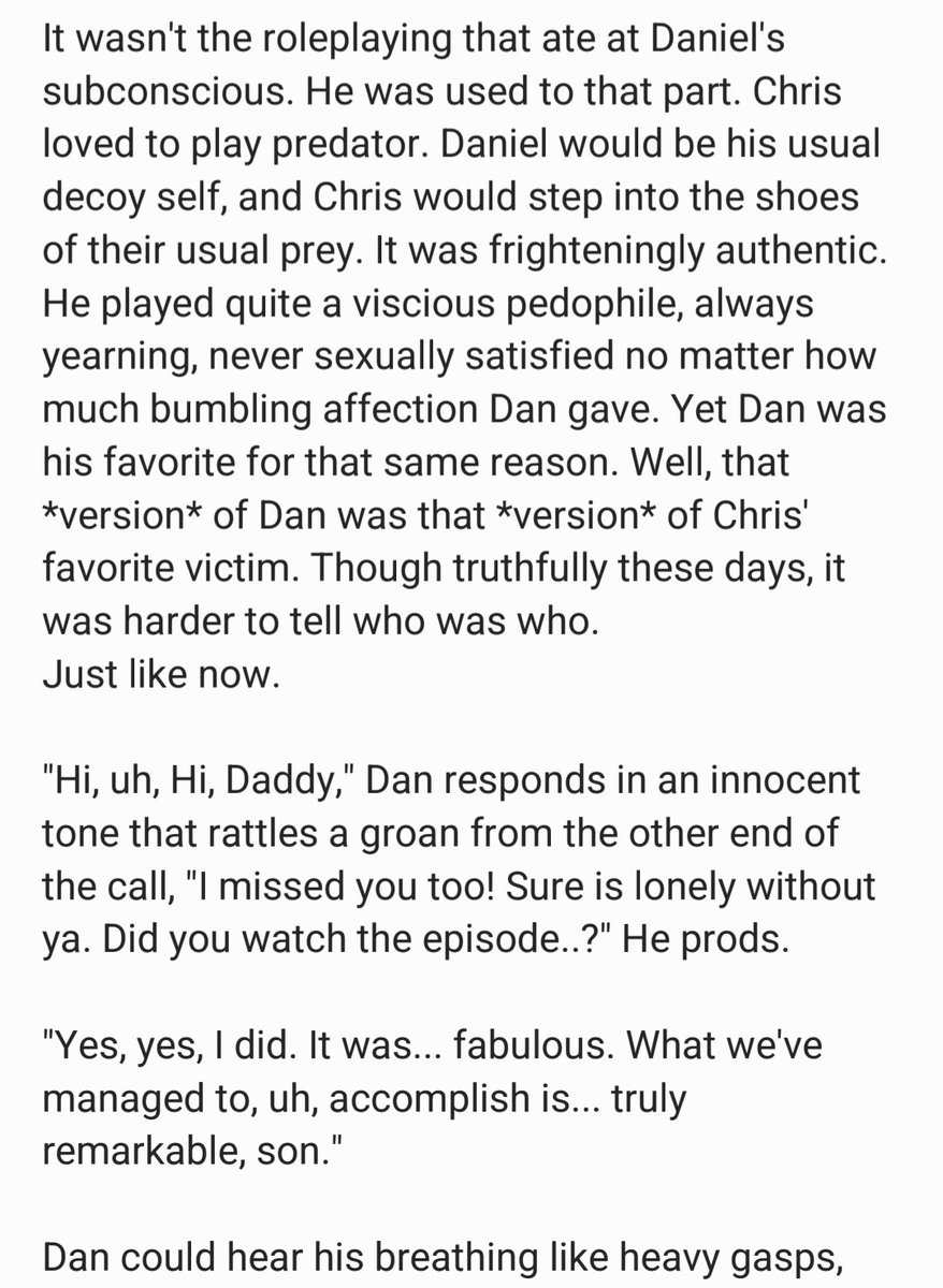 dansenluv's tweet photo. ao3 is not letting me sign in sooo :P heres a peek at my fic !! May delete later hehe .. #dansen https://t.co/trYi9RzDNv
