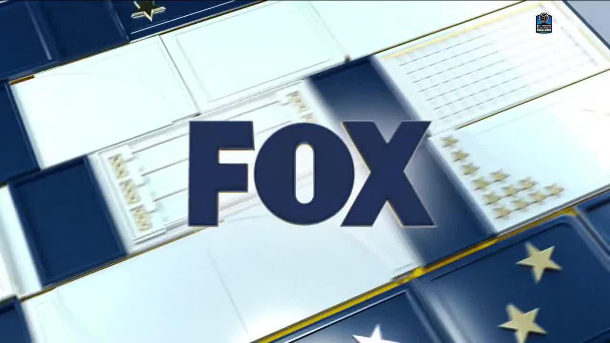 The image displays the bold "FOX" logo overlaid on a background featuring documents and elements resembling a ballot, with a small "On Wisconsin Challenge" logo visible in the top corner, though the connection to the post about Lynney's swing and Wisconsin baseball is unclear.