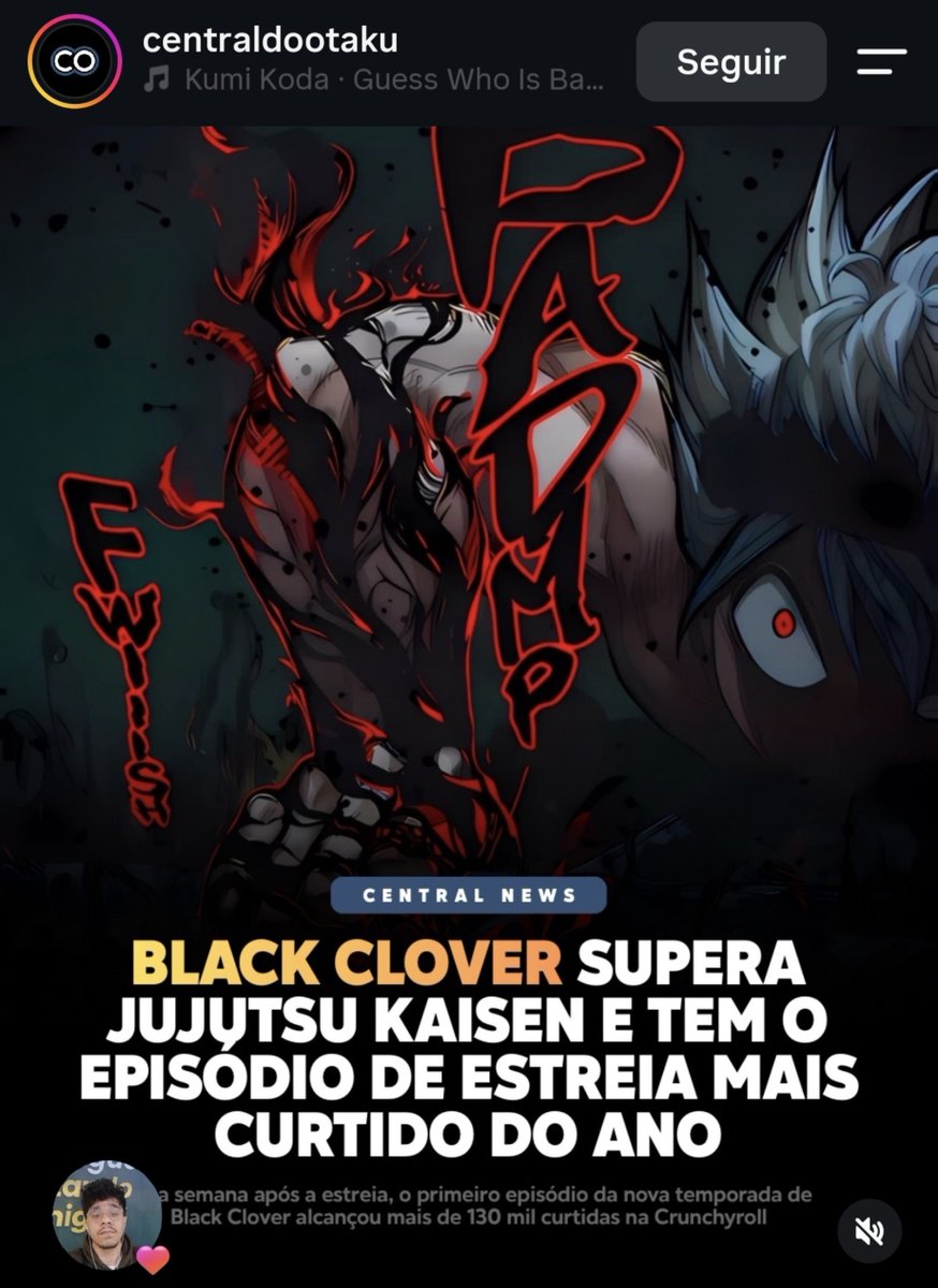 AniversoOficial's tweet photo. FOI O MAIS CURTIDO DO ANO? PODE CHAMAR DE ANIME DO ANO JÁ OU TÁ MUITO CEDO PRA ENTREGAR A TAÇA PRA BLACK CLOVER? https://t.co/BSdj4e1vYL