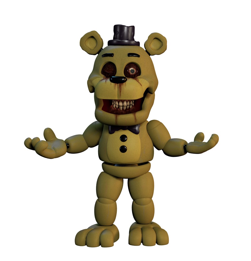 NostalgiaVampir's tweet photo. #FNaFWorldFreeVersion #fnaf #execomunnity Renders of these four https://t.co/AIxfik2fGy