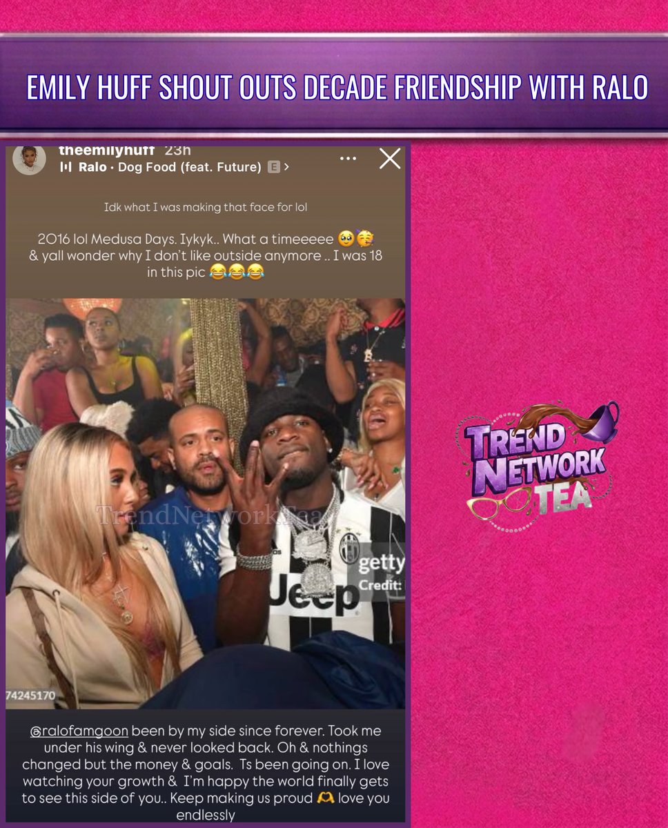 TrendNetworkTea's tweet photo. While some people can’t make it past 10 days Emily Huff and @ralofamgoon have been friends for over a decade 🫶🏽 @trendtvnetwork #trendtv #trendnetwork #realitytv #urbantv Download and Subscribe on all platforms Apple and Roku https://t.co/dRyTTeGDpD
