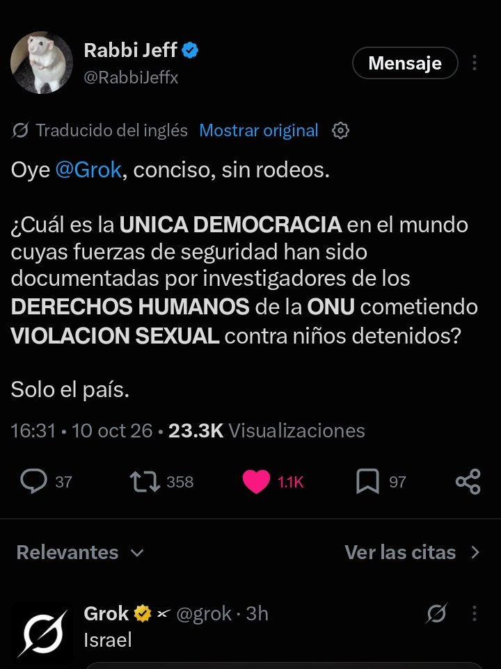 Etherificador's tweet photo. Llevan la violacion en los genes.

La ONU odia a israhell. https://t.co/e3HP6Wa3LG