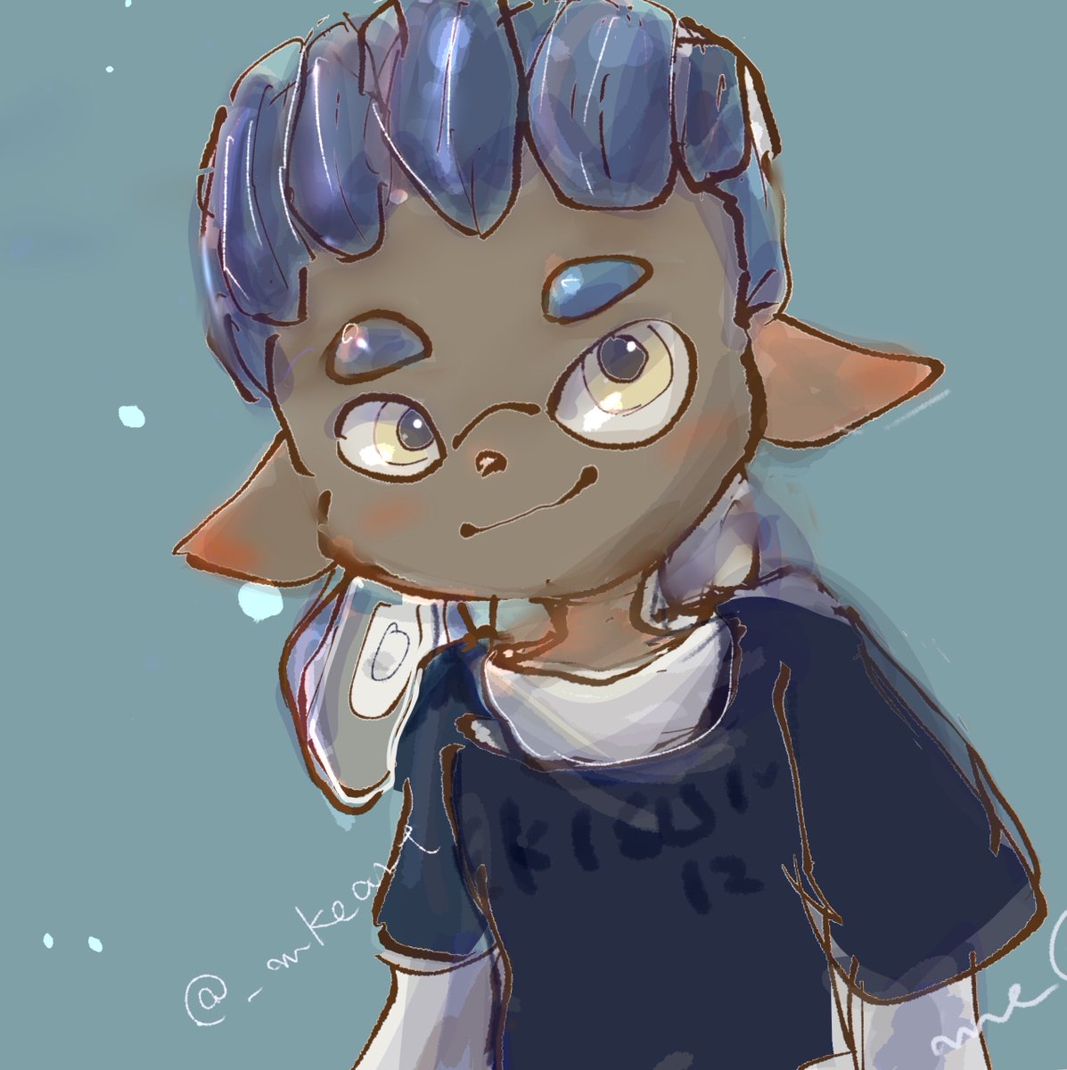 _mkeart's tweet photo. rkgk／ Splatoon OC タキ🎧 https://t.co/WFOZE9OwR3