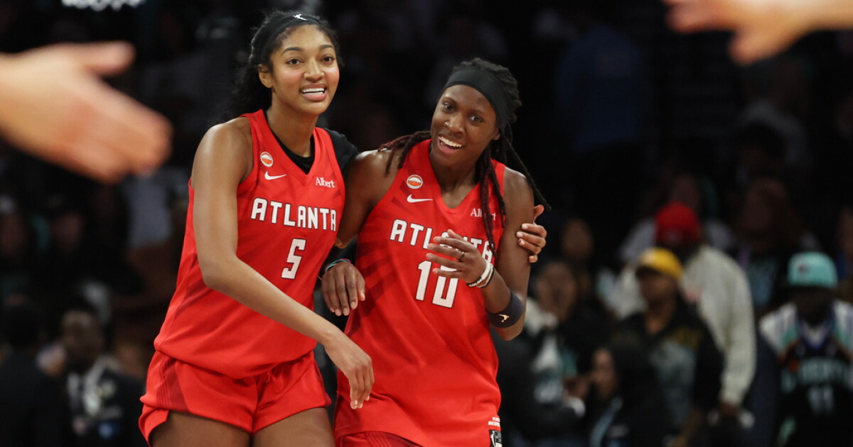 KJRH2HD's tweet photo. WNBA guaranteed a new champion as Dream, Valkyries reach finals https://t.co/9Gya7nSXLj