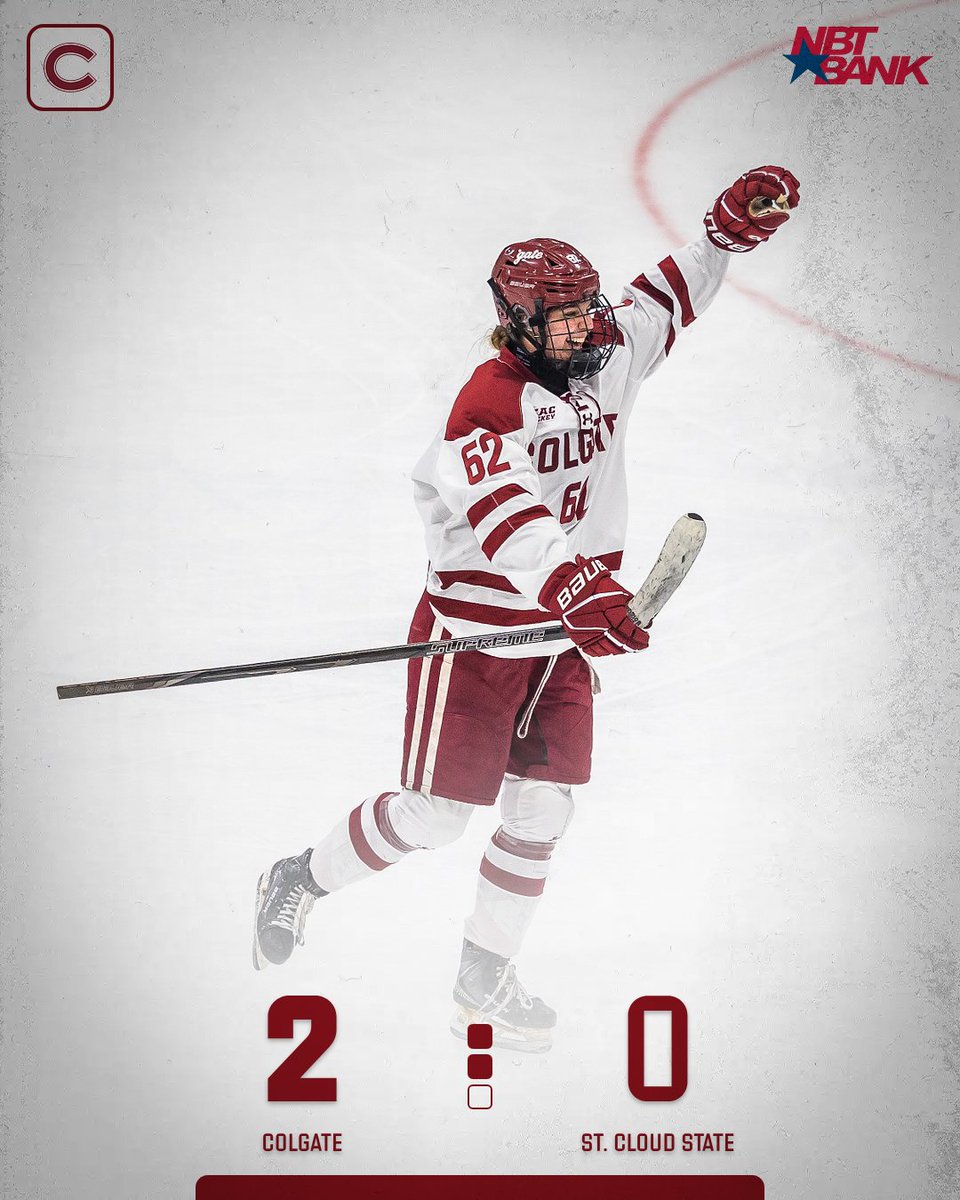 ColgateWIH's tweet photo. Goofers with 2️⃣ in the second!

#GoGate https://t.co/LuV568ZyFj