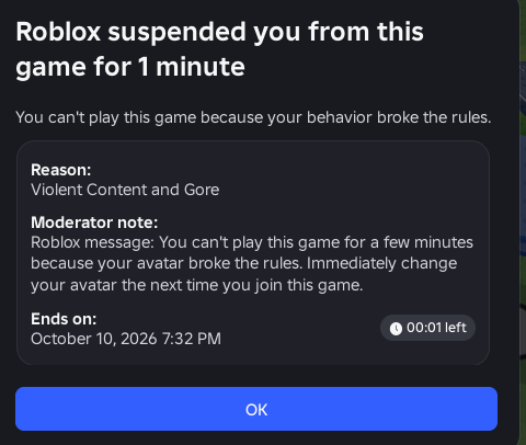 SoylarGrounds's tweet photo. I'm sorry roblos I wont do it again https://t.co/tU9lwwObGq