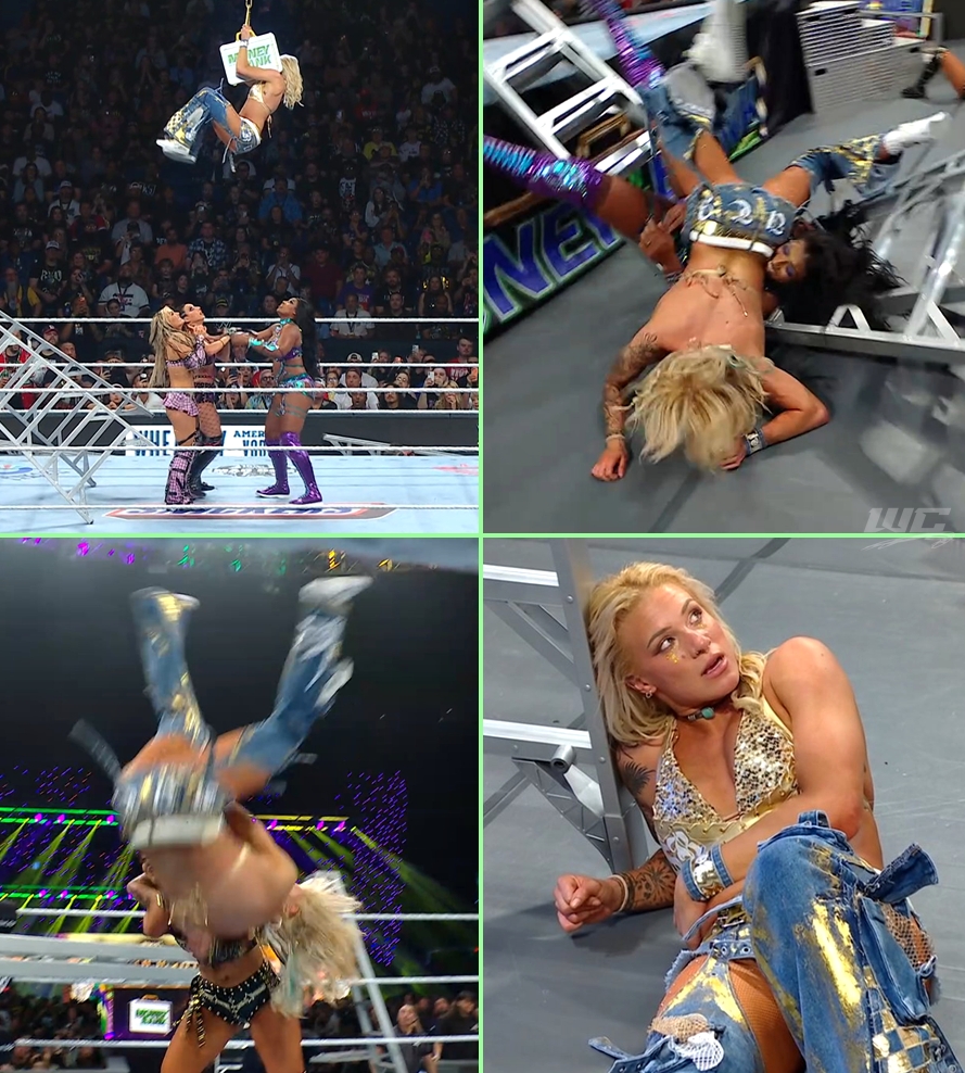 WrestleCourt's tweet photo. The MVP of the Women's Money in the Bank Ladder Match!

SOL RUCA. https://t.co/ms8AdfQefs