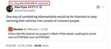 Taleeb's tweet photo. Not one @Conservative_BC candidate or  @CPC_HQ MP has condemned Islamophobic comments tied to  @LDoerkson's campaign director, who remains in the role.
Doerkson &amp; his candidates' silence speaks volumes.
If you don't have the courage to stand up to hate - you're not fit to lead. https://t.co/xYOXO8JOeP