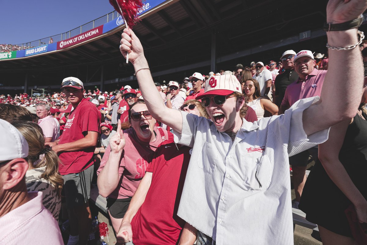 OU_Athletics's tweet photo. BOOMER 🗣️ https://t.co/FalJCypkip