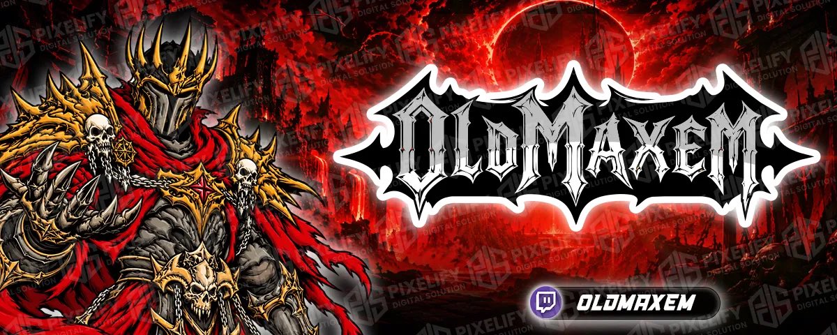 OldMaxem's tweet photo. Excellent work on new logos and banners by a good friend, reach out if you want to see what she might create for you also! https://t.co/47Rk7LN9gV