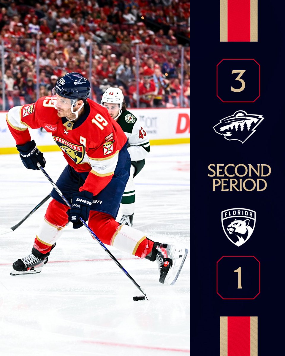 FlaPanthers's tweet photo. Through 2. https://t.co/JQgCGkk13y