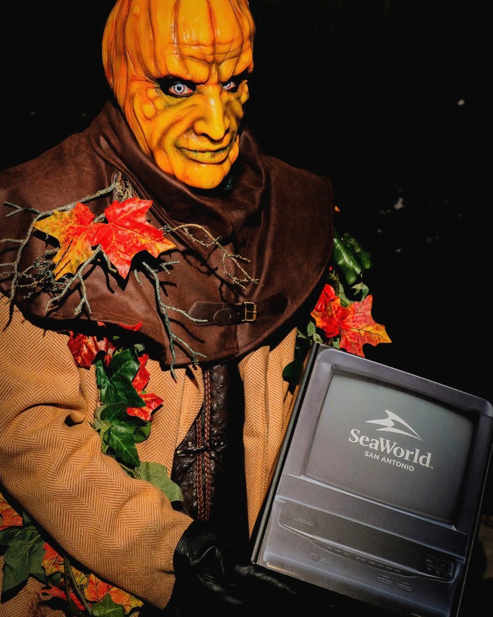 SeaWorldTexas's tweet photo. It's your final chance to find a FREE Howl-O-Scream swag box this evening! 😱

Keep your eyes peeled as you make your way through Howl-O-Scream for a hidden box packed with exclusive merch, FREE guest tickets and more spooky surprises. Good luck! https://t.co/hrX4h4UaJ9