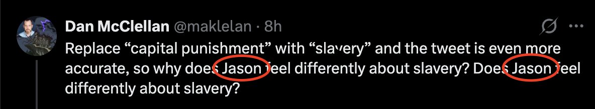 ghuff's tweet photo. @gatsbyexe_ You didn't explain it though.

If you want to start, you can begin by explaining how Jason Howerton is a stand-in for Protestantism writ large. https://t.co/NFafRoIbs4