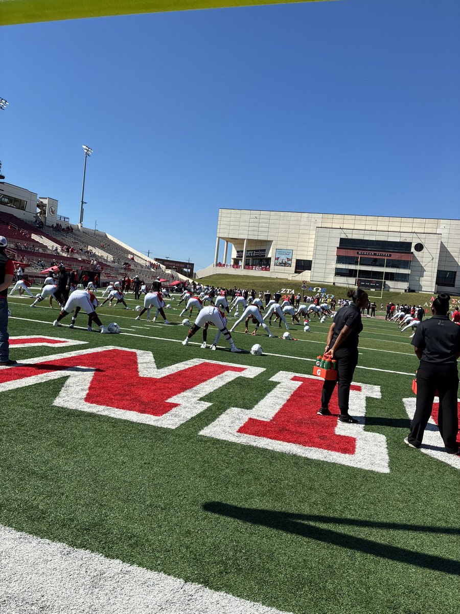 CarsonHolzapfel's tweet photo. Had a great time at @LamarFootball today!  Loved watching @Coach_Cannata and @Coach_Jones50’s OL open holes and get after it up front! Great seeing @CoachSpo_ again. Looking forward to coming back!

Special thanks to @Cooperwadding1 and Austin O’Malley for the hospitality! 🤝
@CoachRossomando 
#LamarCardinals #CardinalCountry #ClassOf2028