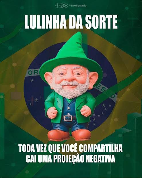 menottisurtado's tweet photo. Esse é o Lula da sorte.  RT pra ele vencer no 2º turno! https://t.co/5GuOYHVzsY